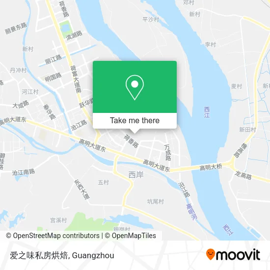 爱之味私房烘焙 map