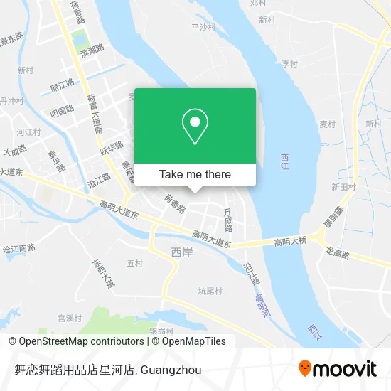 舞恋舞蹈用品店星河店 map