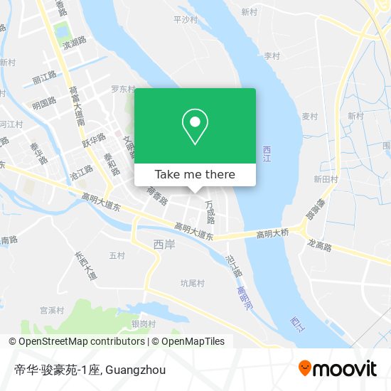 帝华·骏豪苑-1座 map