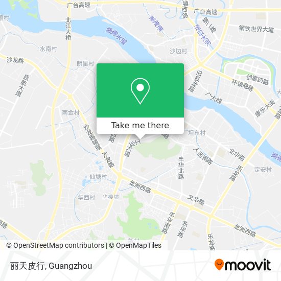 丽天皮行 map