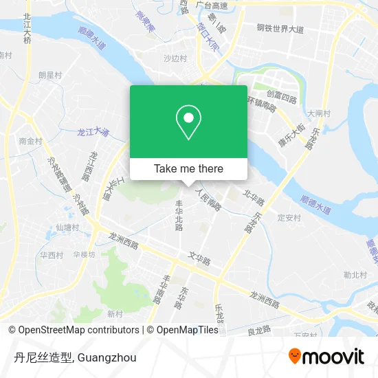 丹尼丝造型 map
