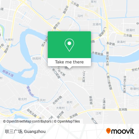 联三广场 map