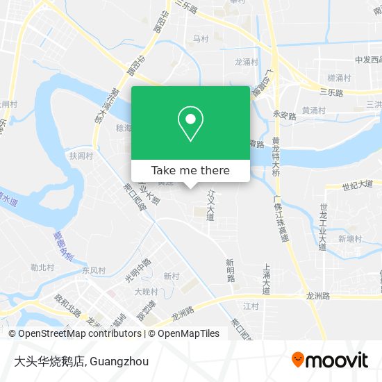 大头华烧鹅店 map