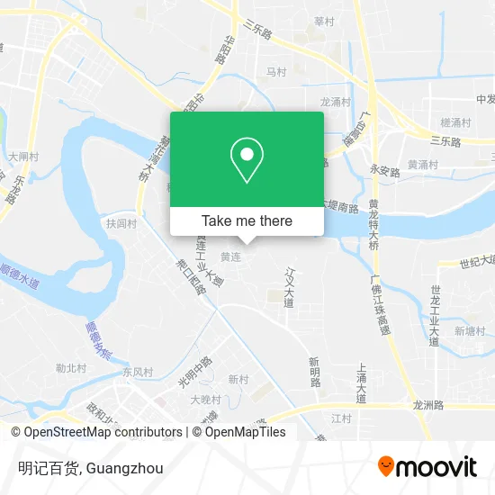 明记百货 map