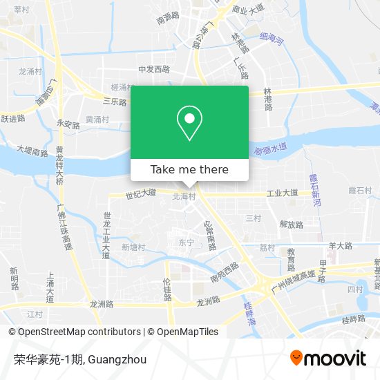 荣华豪苑-1期 map