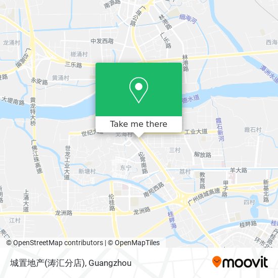 城置地产(涛汇分店) map