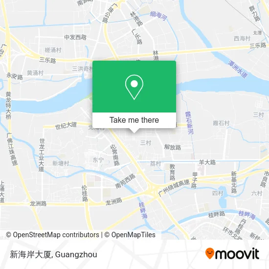 新海岸大厦 map