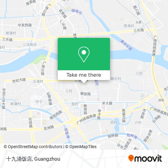 十九涌饭店 map