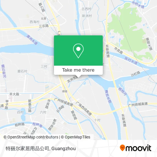 特丽尔家居用品公司 map