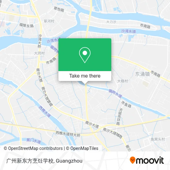 广州新东方烹饪学校 map