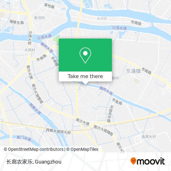 长廊农家乐 map