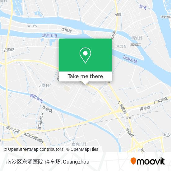 南沙区东涌医院-停车场 map