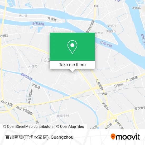 百越商场(官坦农家店) map