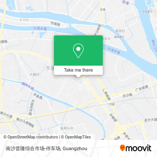 南沙晋隆综合市场-停车场 map