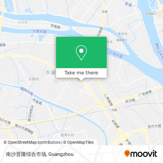南沙晋隆综合市场 map