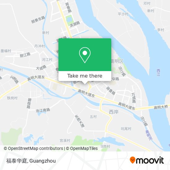 福泰华庭 map