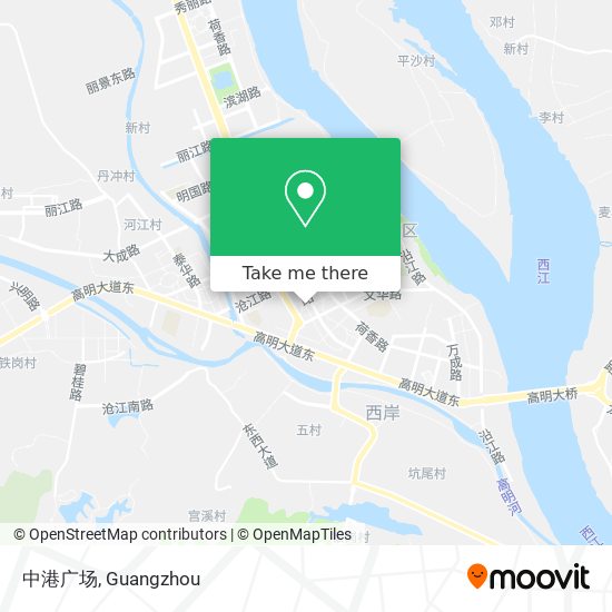 中港广场 map