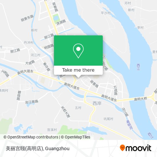 美丽宫颐(高明店) map