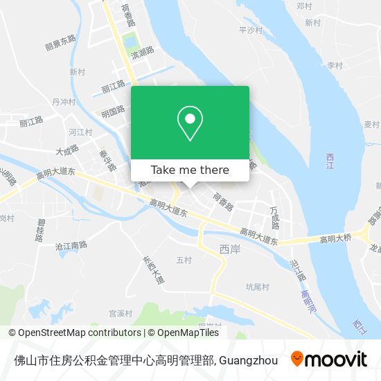 佛山市住房公积金管理中心高明管理部 map