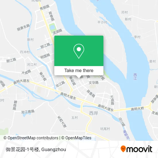 御景花园-1号楼 map