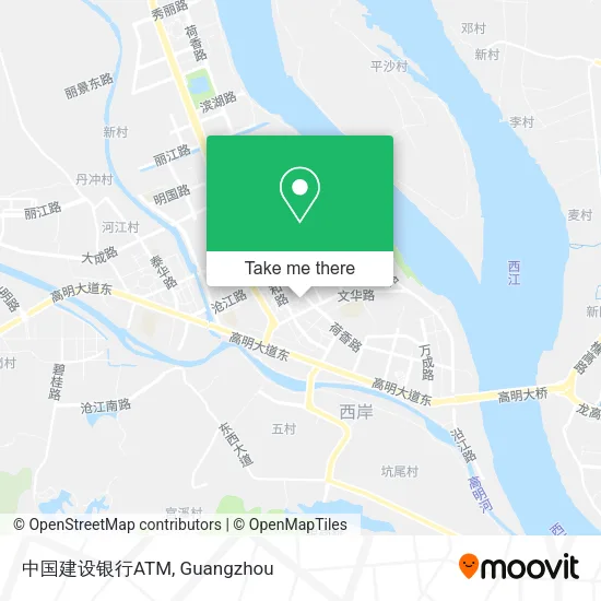 中国建设银行ATM map