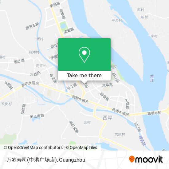 万岁寿司(中港广场店) map