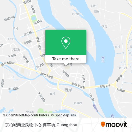 京柏城商业购物中心-停车场 map