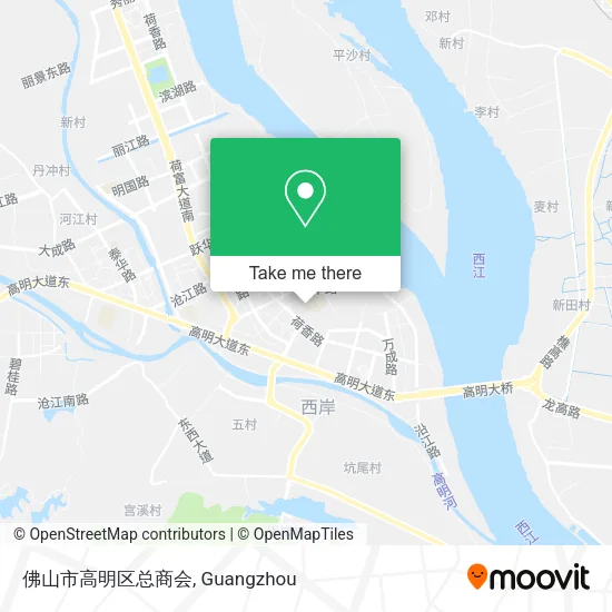 佛山市高明区总商会 map