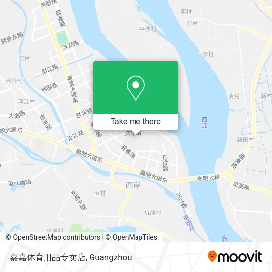 嘉嘉体育用品专卖店 map