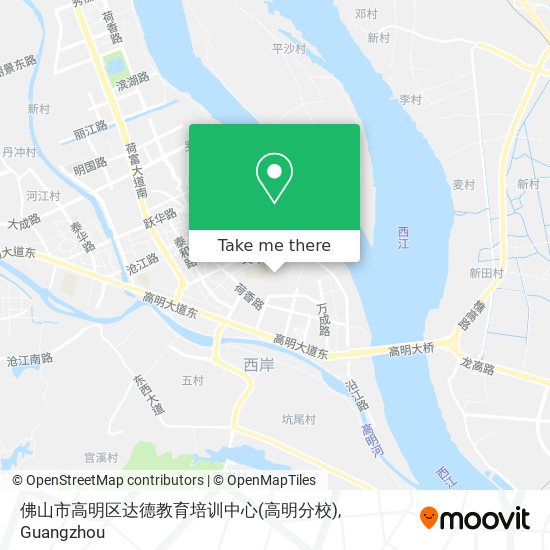 佛山市高明区达德教育培训中心(高明分校) map