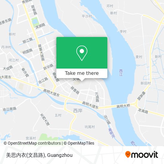 美思内衣(文昌路) map