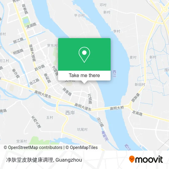 净肤堂皮肤健康调理 map