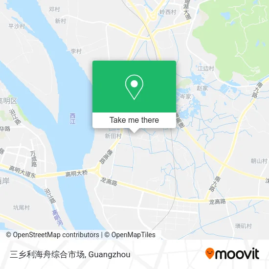 三乡利海舟综合市场 map