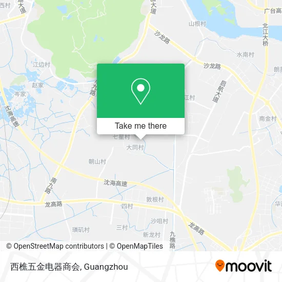 西樵五金电器商会 map