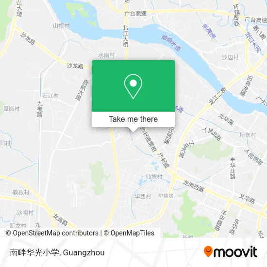 南畔华光小学 map