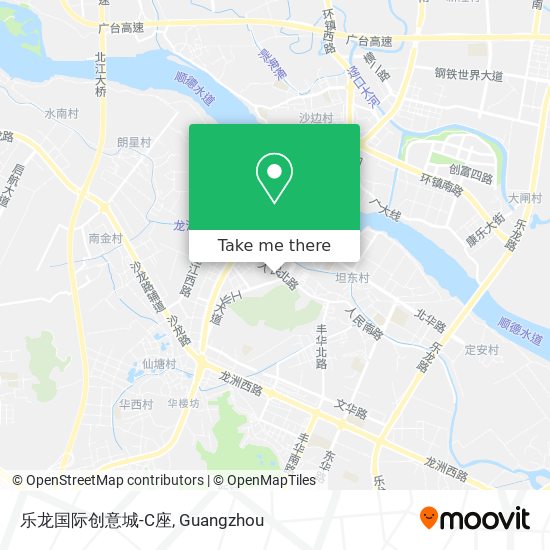 乐龙国际创意城-C座 map