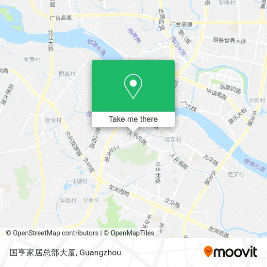 国亨家居总部大厦 map