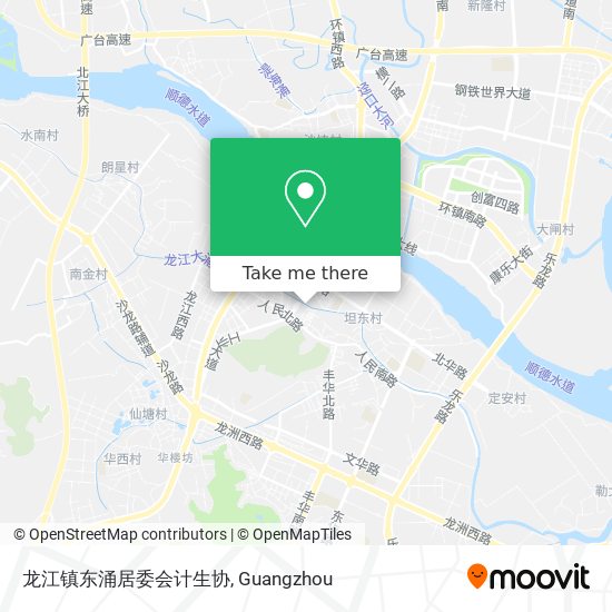 龙江镇东涌居委会计生协 map