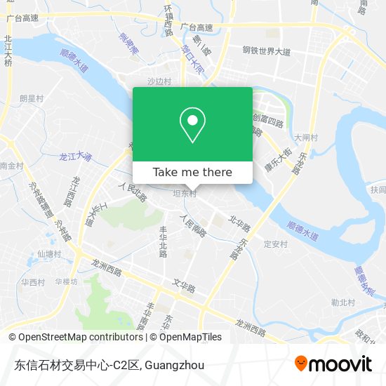 东信石材交易中心-C2区 map