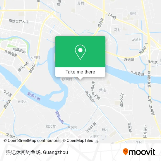 强记休闲钓鱼场 map