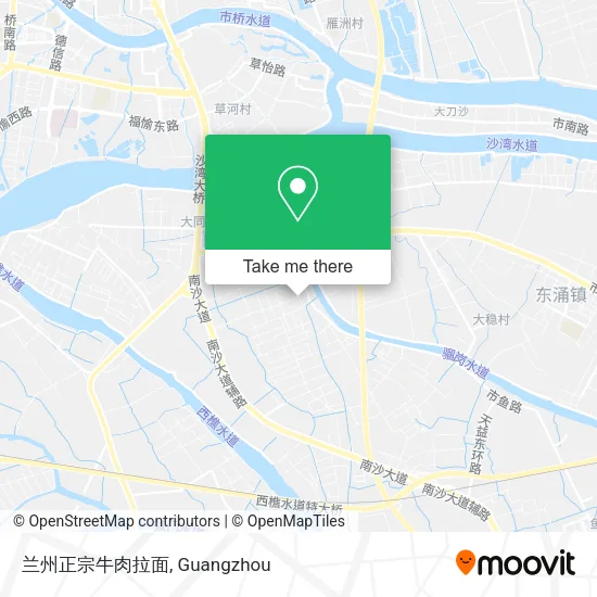 兰州正宗牛肉拉面 map