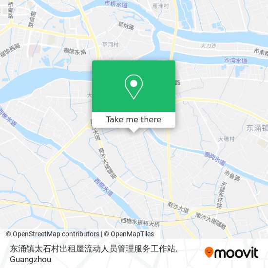 东涌镇太石村出租屋流动人员管理服务工作站 map
