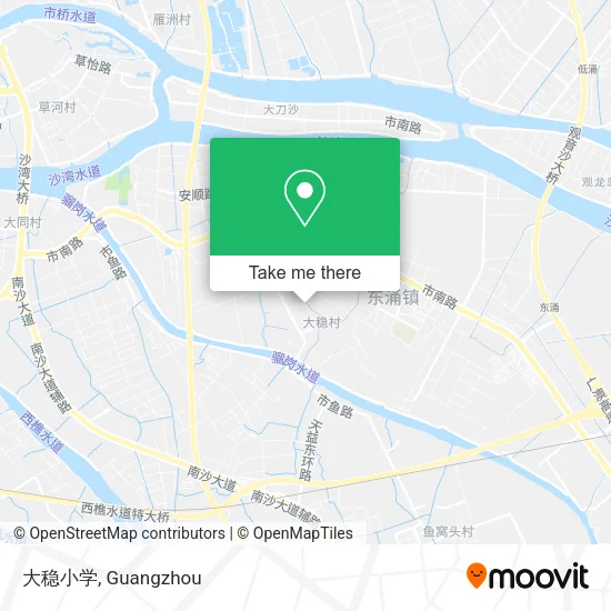 大稳小学 map