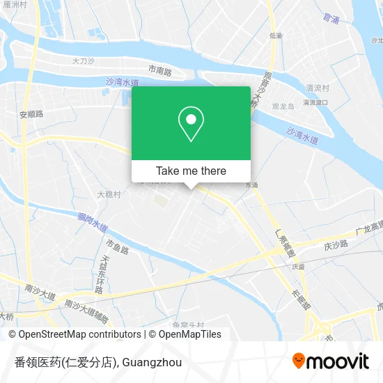 番领医药(仁爱分店) map