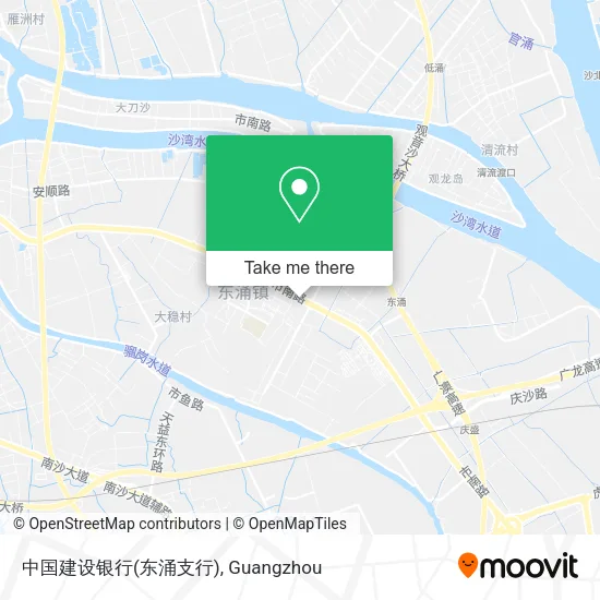 中国建设银行(东涌支行) map
