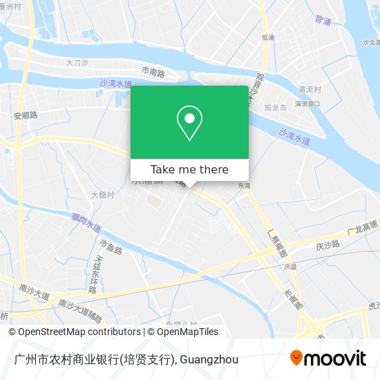 广州市农村商业银行(培贤支行) map