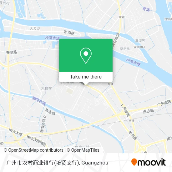广州市农村商业银行(培贤支行) map