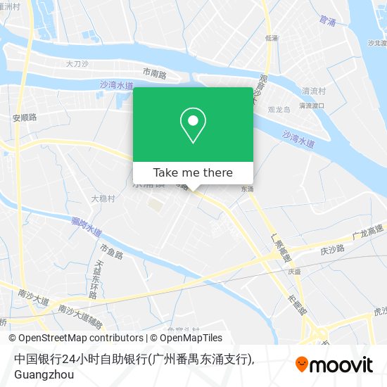 中国银行24小时自助银行(广州番禺东涌支行) map