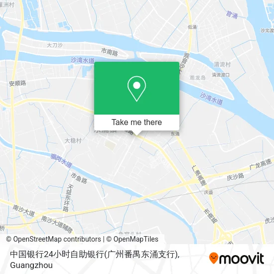 中国银行24小时自助银行(广州番禺东涌支行) map