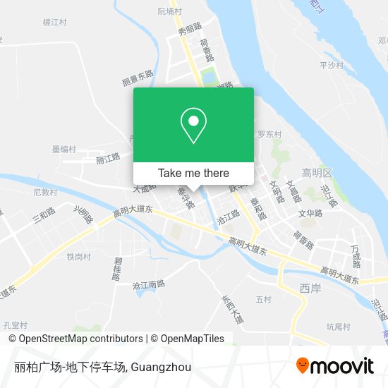 丽柏广场-地下停车场 map